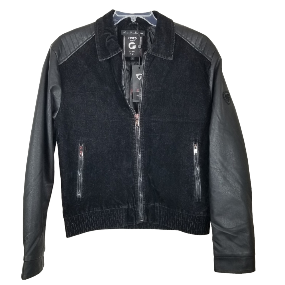 Fried Denim Black Jacket NWT